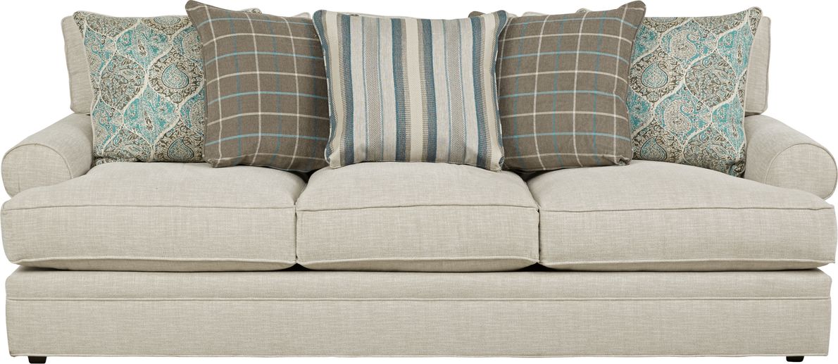 Cindy Crawford Home Lincoln Heights Beige Sofa