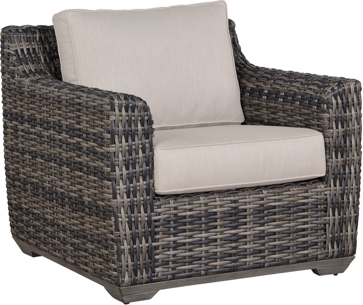 Cindy Crawford Home Montecello Gray Outdoor Club Chair with Rollo Linen  Cushions - Rooms To Go