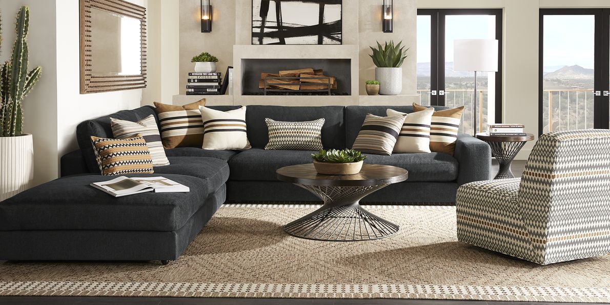 Rooms to go store cindy crawford couch