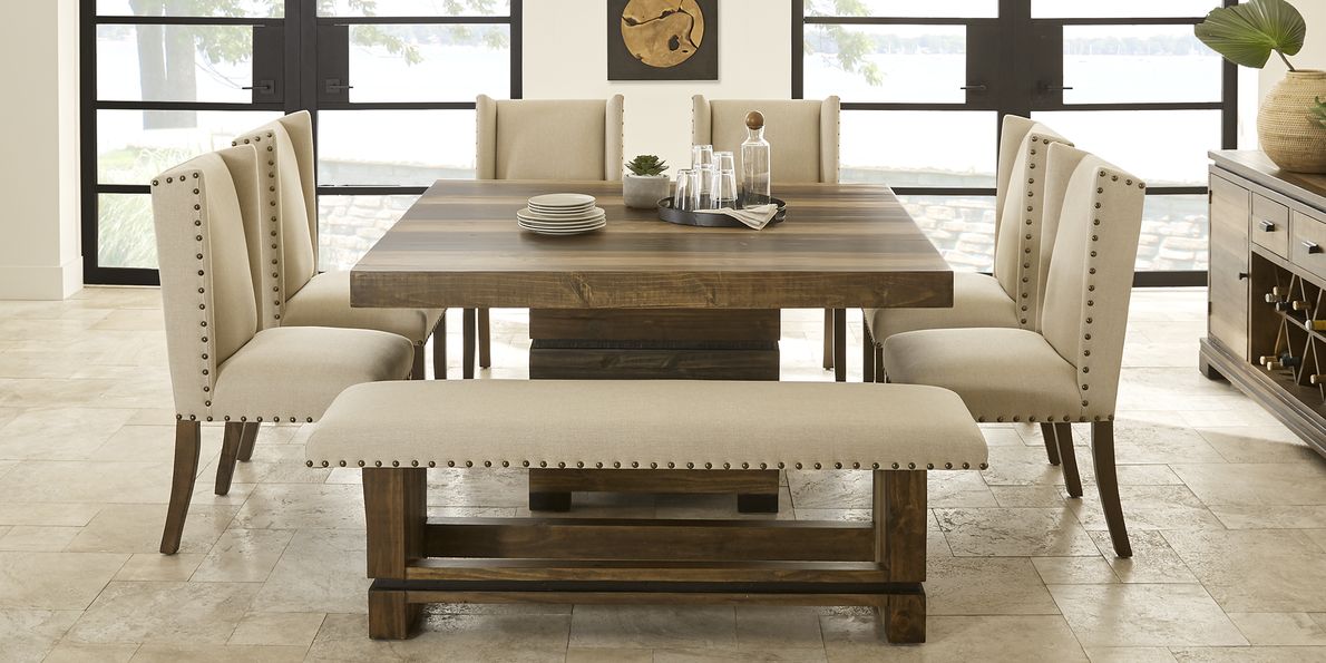 Square dining table set for deals 8