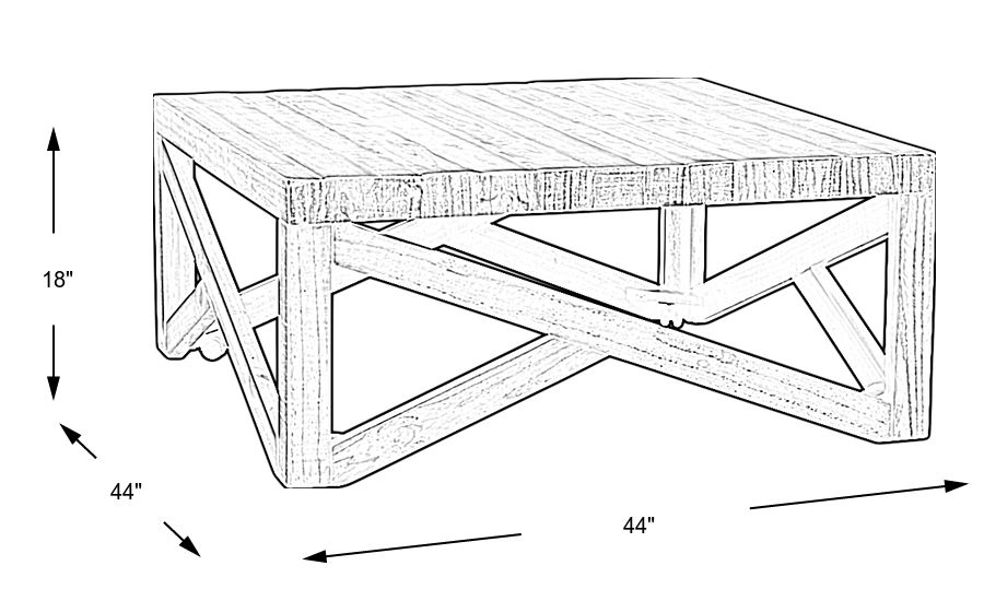 Cindy crawford home westover hills brown cocktail table new arrivals