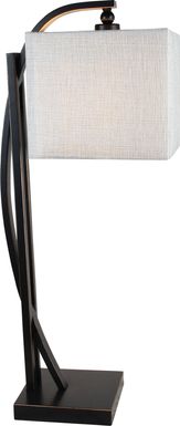 Civic Edge Bronze Table Lamp