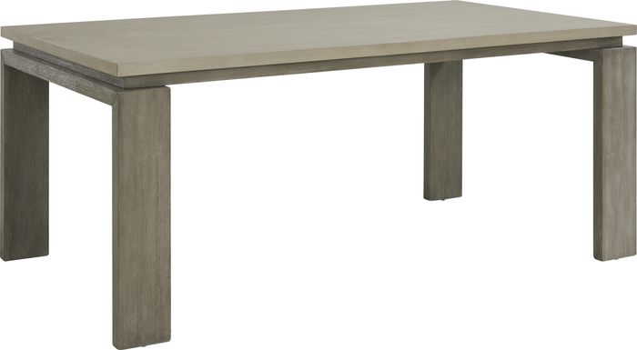 Collins Avenue Washed Wood Rectangle Dining Table