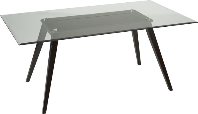 Colonia Hills 72 in. Espresso Rectangle Dining Table