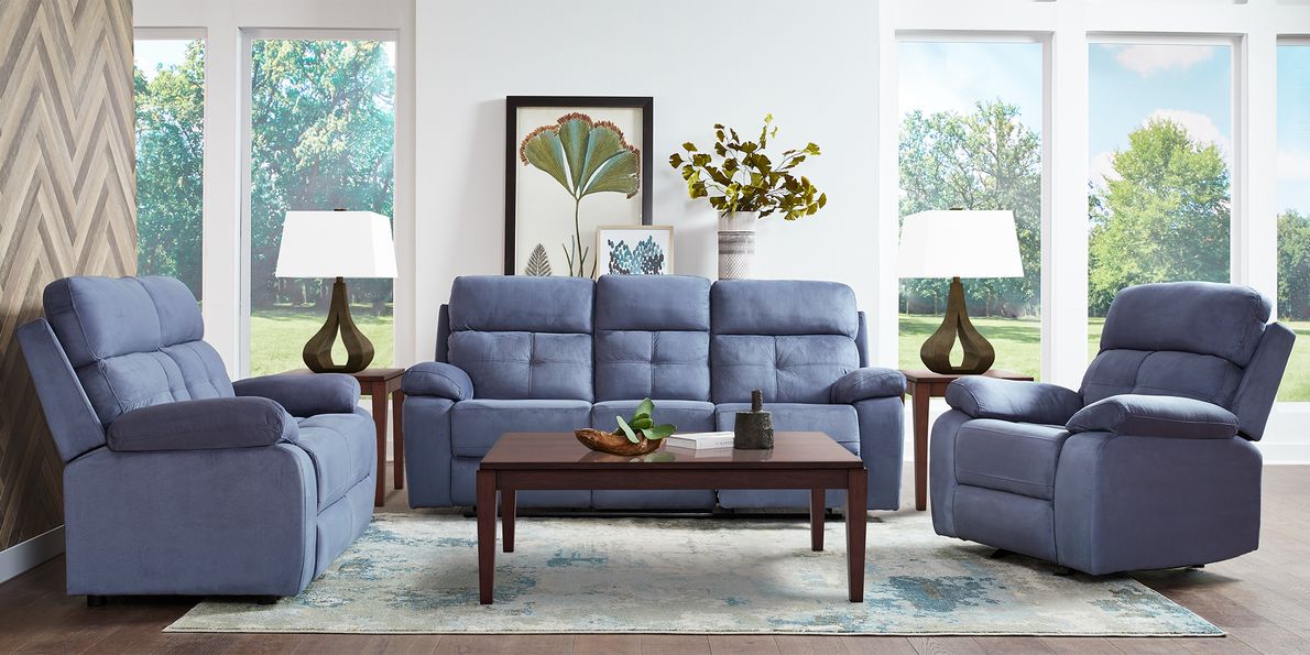 Reclining sofa rooms to go hot sale