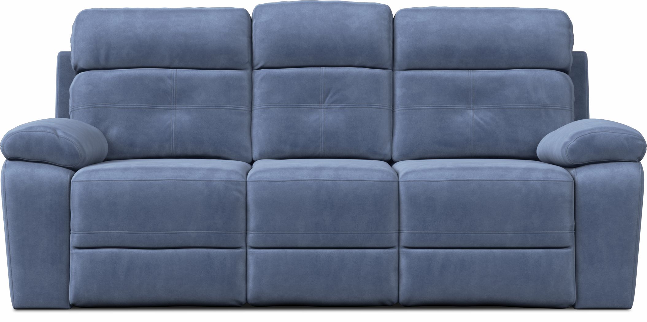 Corinne Blue Reclining Sofa Rooms To Go