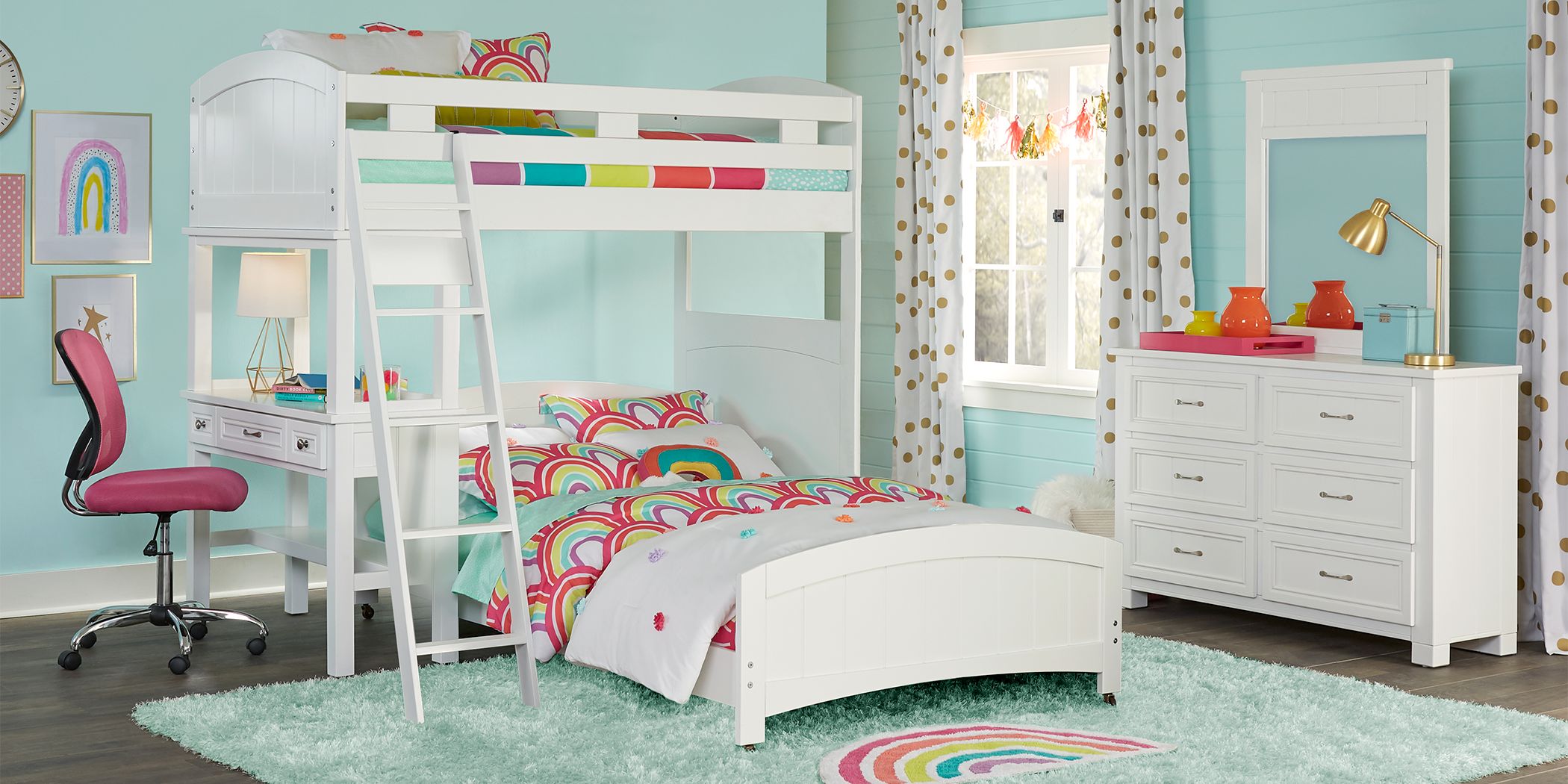 Twin over full hotsell loft bunk bed