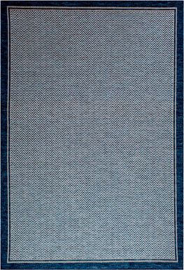 Danelle Cobalt 6'7 x 9'6 Indoor/Outdoor Rug