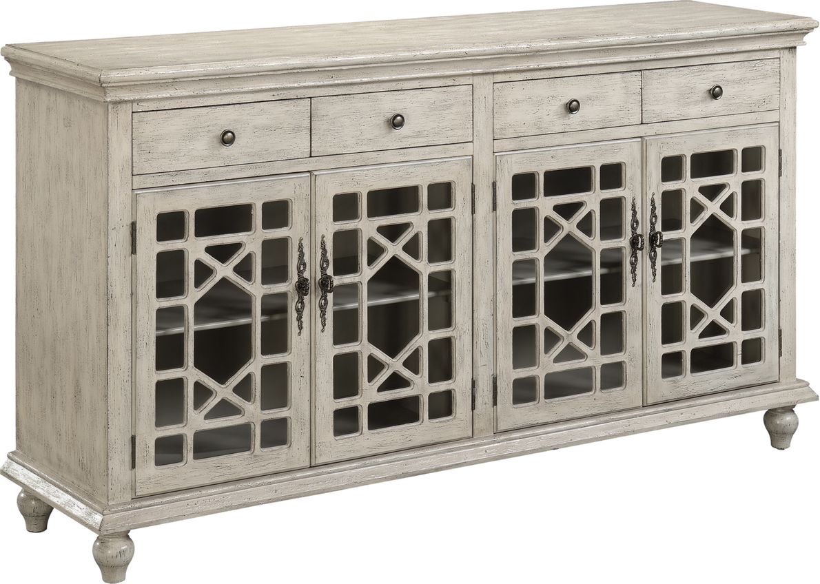 Ivory credenza deals