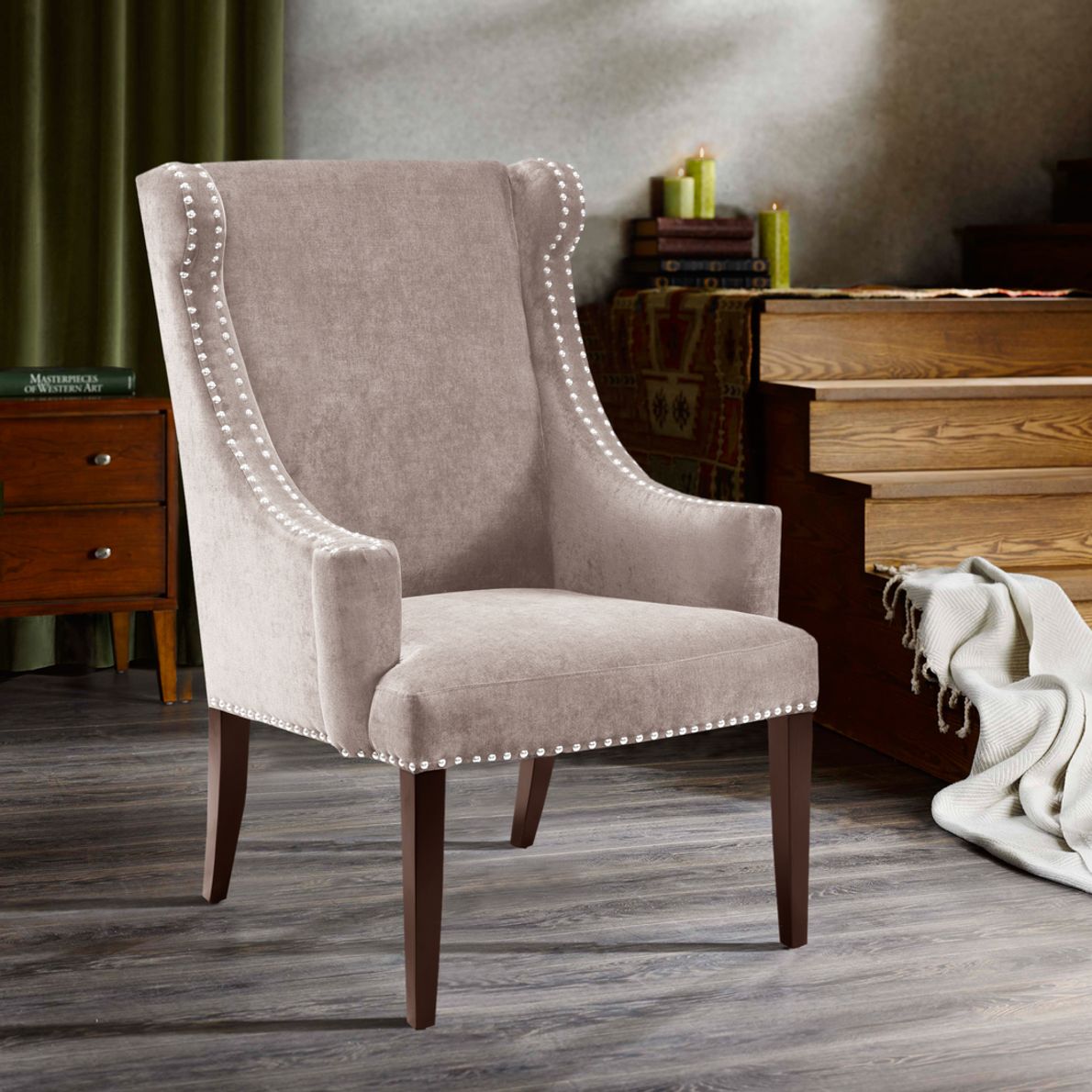 Taupe 2025 accent chair