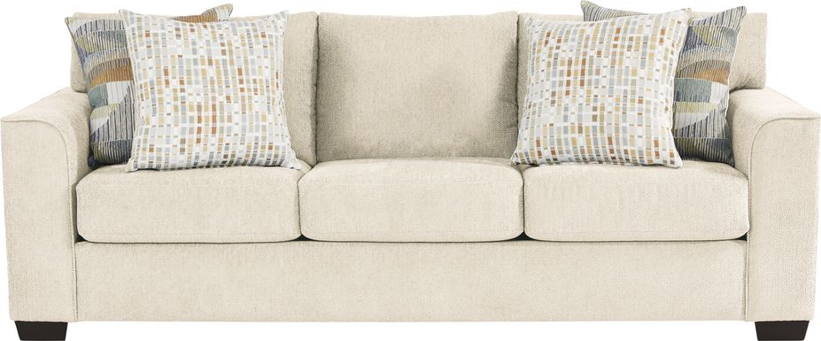 Delcrest White Gel Foam Sleeper Sofa
