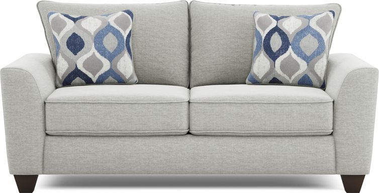 Dennin Heights Gray Loveseat
