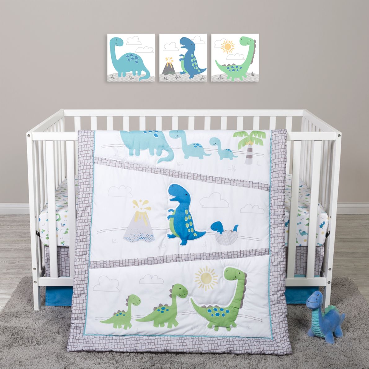 Dino cot bedding online