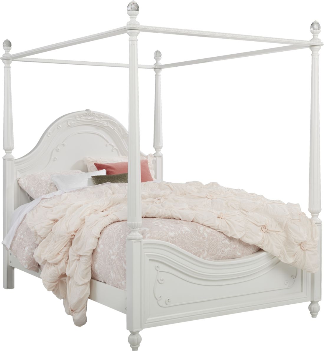 Disney princess hot sale canopy bed