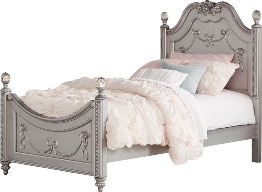 Disney Princess Fairytale Platinum Full Poster Bed