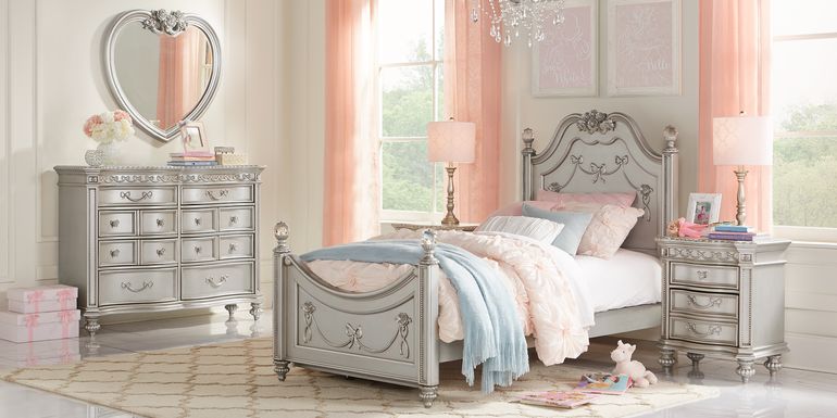 Disney Princess Fairytale Platinum Twin Poster Bedroom