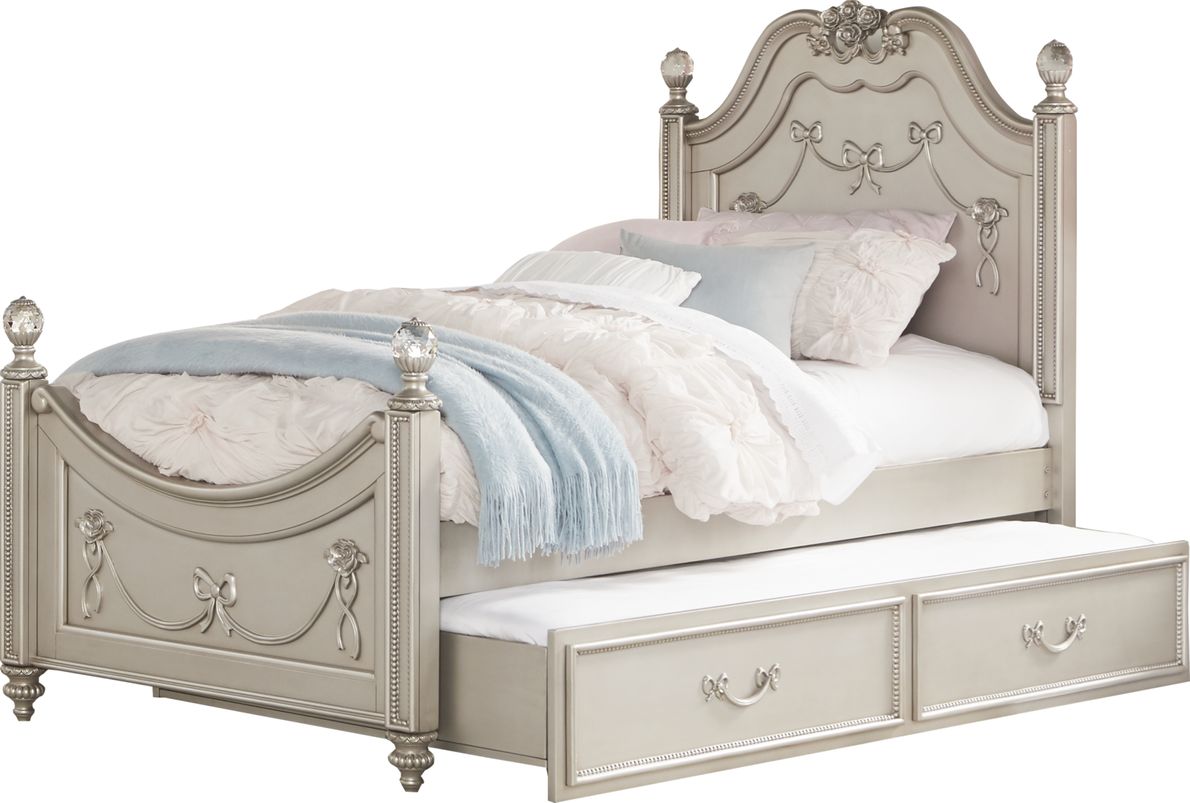 Disney princess trundle hot sale bed