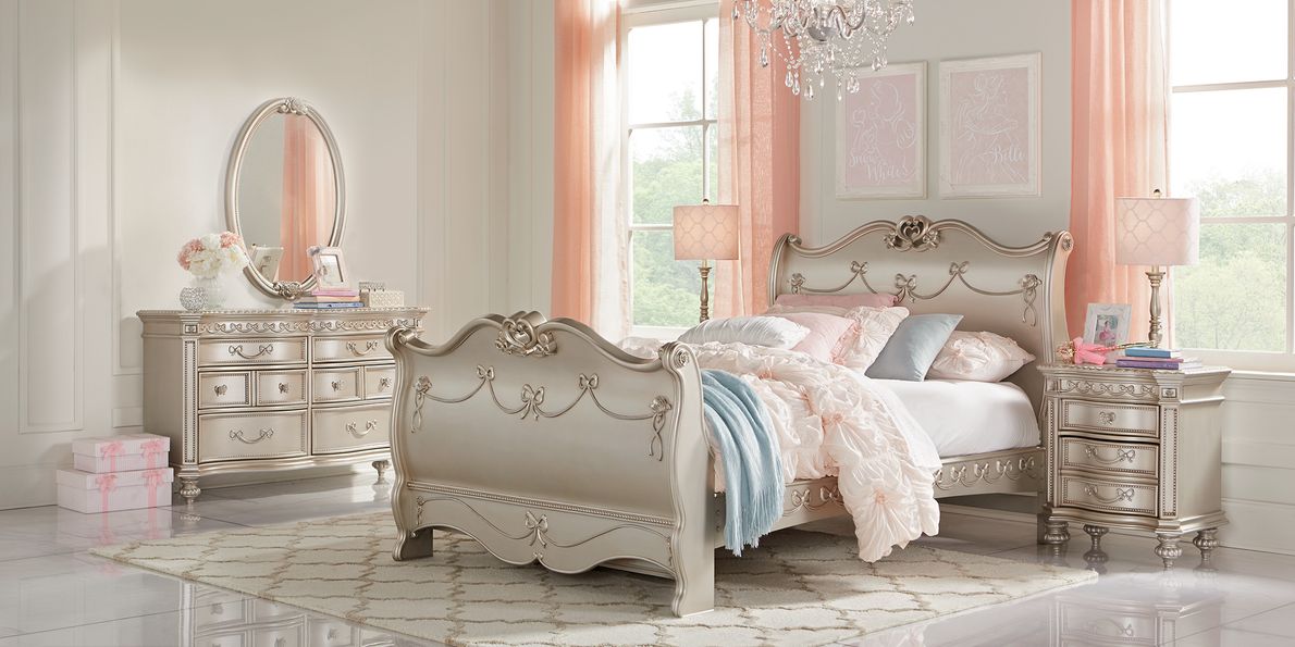 Princess white bedroom set online