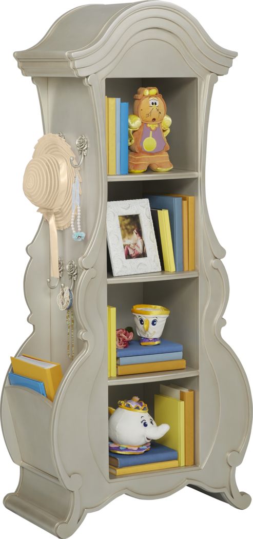 Disney Princess Fairytale Silver Bookcase Rooms To Go
