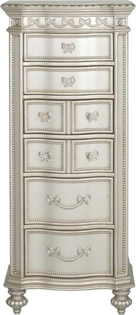 Silver deals tall dresser