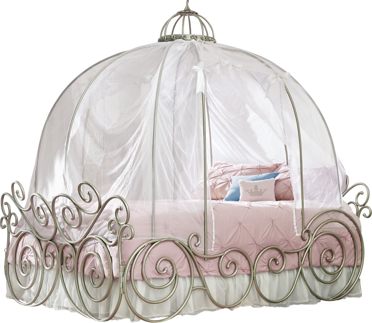 Disney princess carriage bed canopy sale