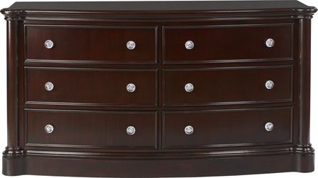 Dumont Cherry 6 Pc Queen Canopy Bedroom Rooms To Go