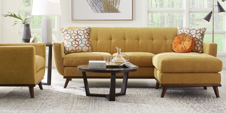 East Side Sunflower Chaise Sofa