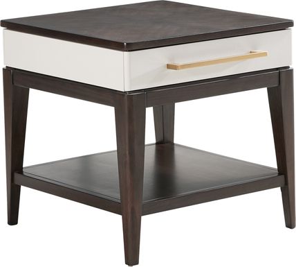 Elko Falls Espresso End Table