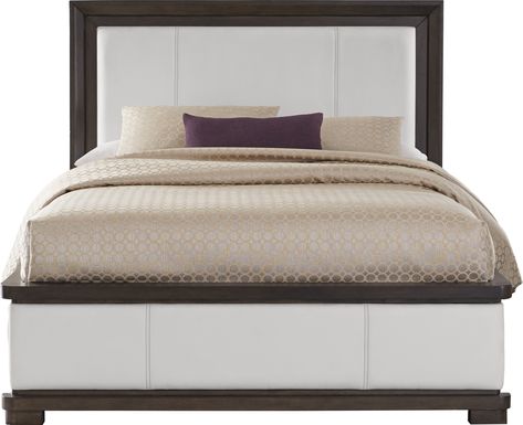 Elko Falls White 3 Pc King Panel Bed