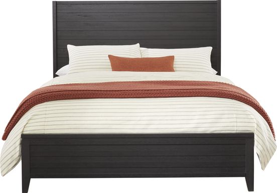 Ellenbrook Black 3 Pc Queen Panel Bed