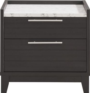 Ellenbrook Black Nightstand