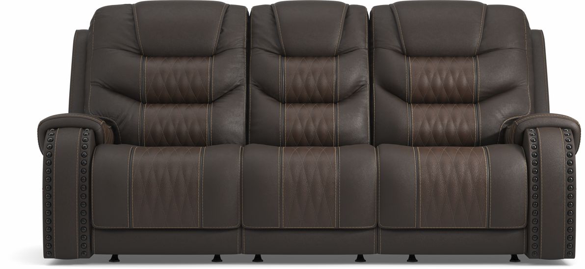 Eric Church Highway To Home Headliner, Leather Dual Power Reclining Sofa