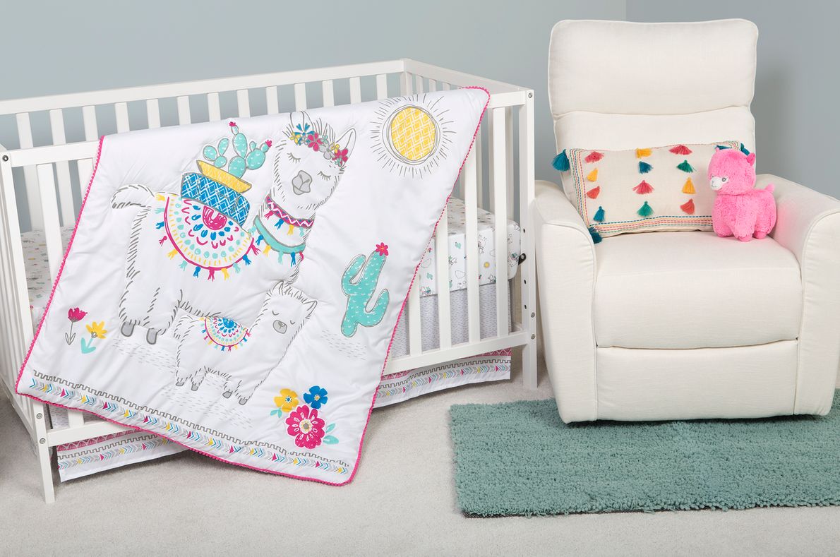 Llama store baby bedding