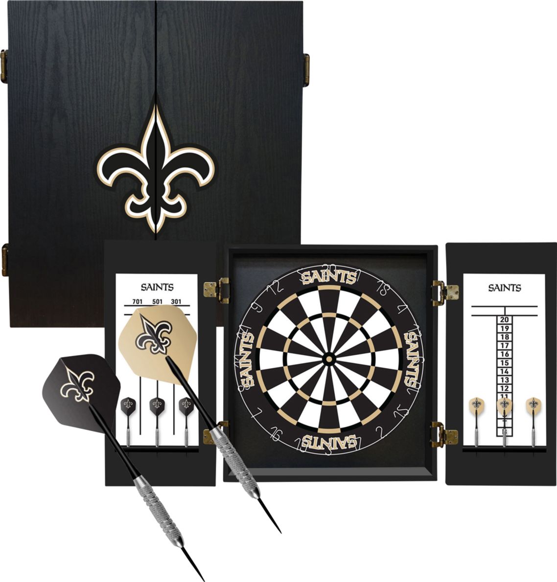 Fan'S Choice Black Dartboard Set