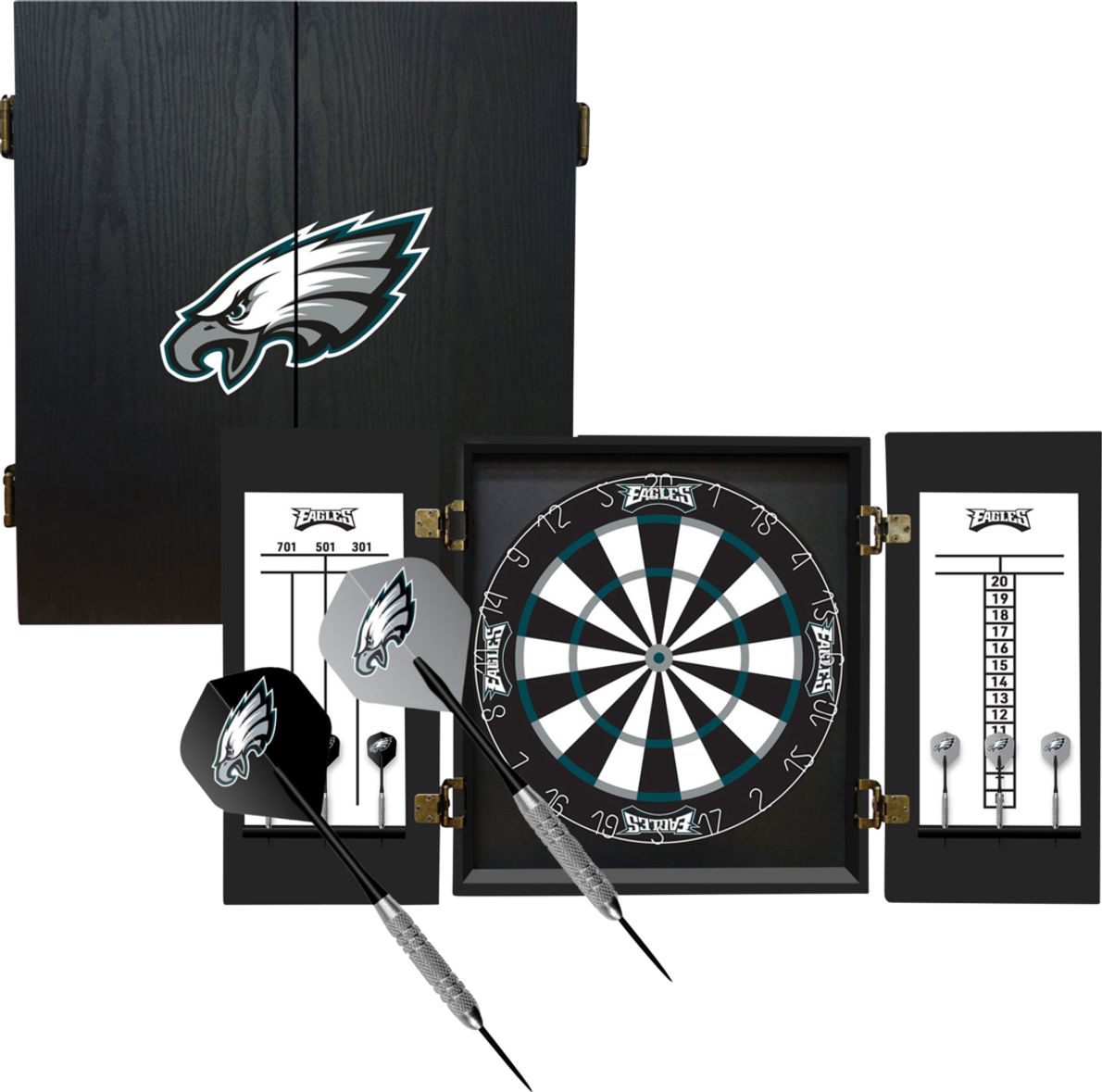 Fan'S Choice Black Dartboard Set