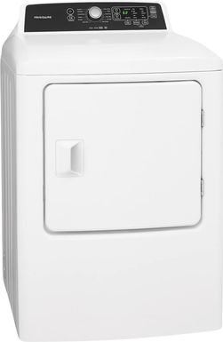 Frigidaire White 6.7cu.ft. Electric Dryer