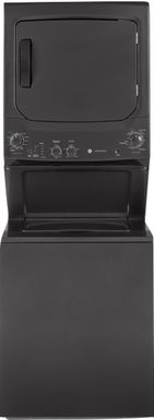 GE Gray Gas 3.8 Cu.Ft. Washer and Dryer Combo