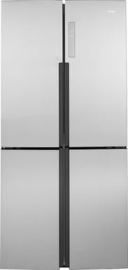 GE Stainless Steel 16.4 cu.ft. Refrigerator Quad Door