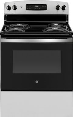 GE Stainless Steel 30" Free-standing Electric Range