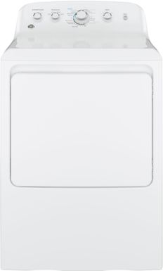 GE White 7.2 cu.ft. Electric Dryer