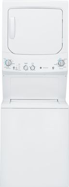 GE White Electric Laundry Center