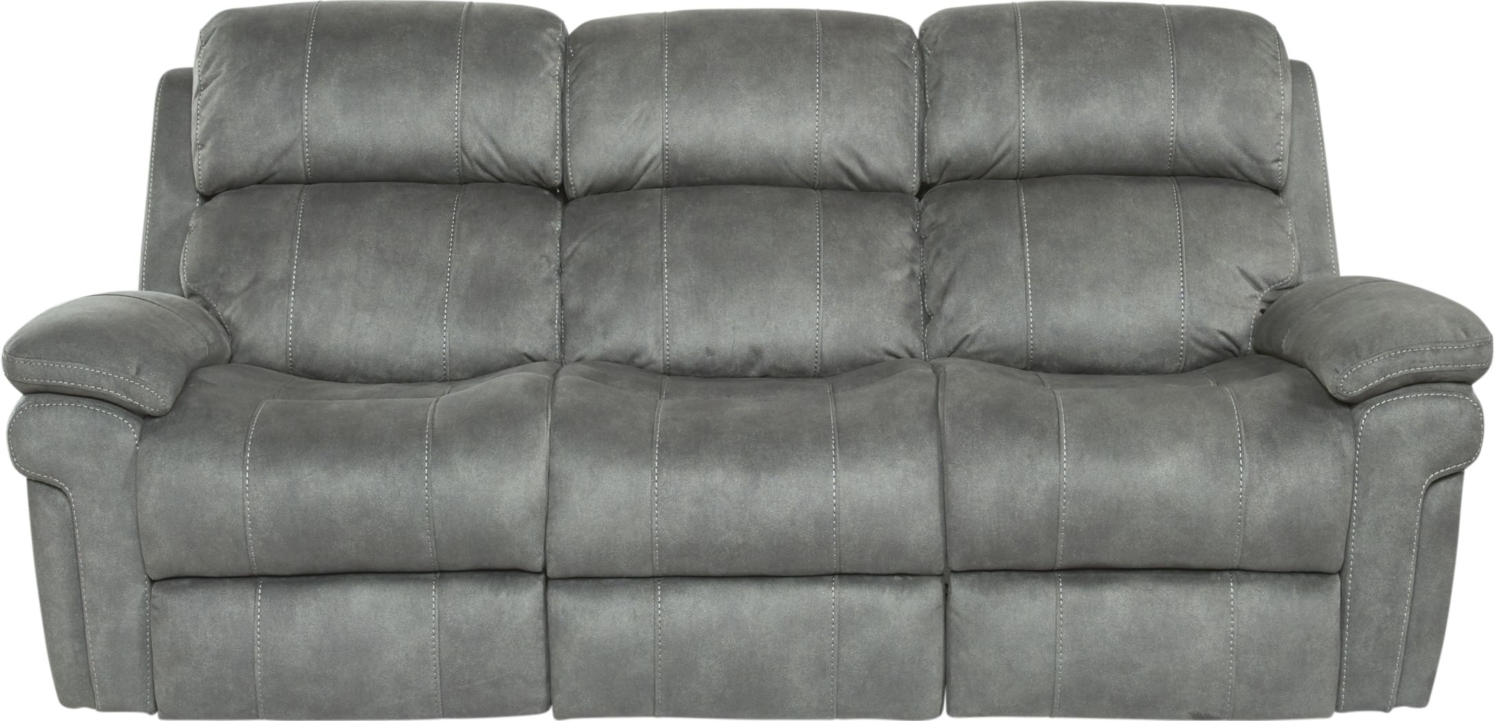 Glendale Charcoal Reclining Sofa