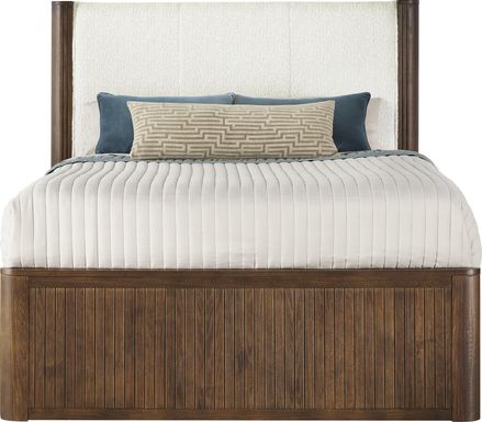 Glenfair Tobacco 3 Pc King Upholstered Bed