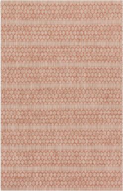 Grand Isle Red 8' x 10' Indoor/Outdoor Rug
