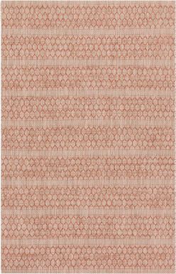 Grand Isle Red 8' x 10' Indoor/Outdoor Rug