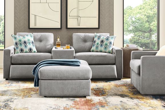 Gray 3 Pc Power Reclining ModularOne
