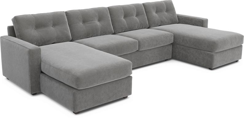 Gray 4 Pc Power Reclining ModularOne
