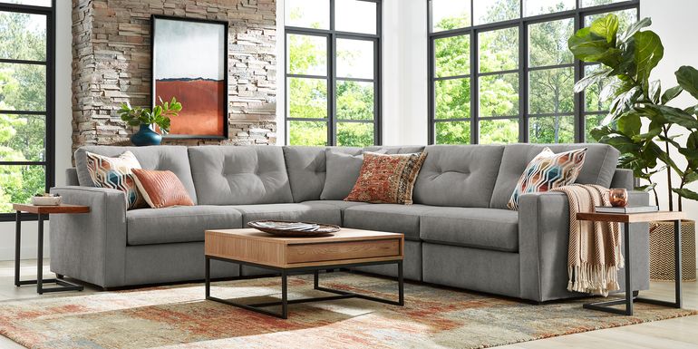 Gray 5 Pc Power Reclining ModularOne