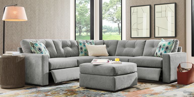 Gray 5 Pc Power Reclining ModularOne