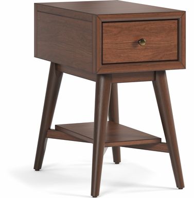 Greyson Brown Cherry Chairside Table